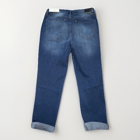 Nicole Miller Jeans Womens Size 8 Soho High Rise Skinny Crop Stretch NWT - Picture 5 of 5